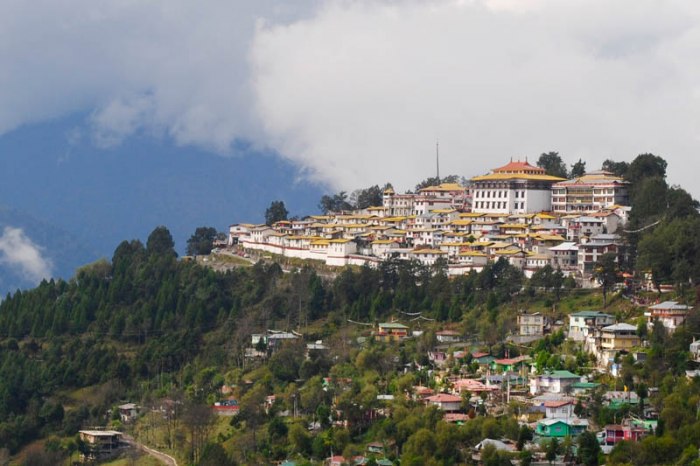 Six-hundred year old Tawang monastery built when this region was part of Tibet.