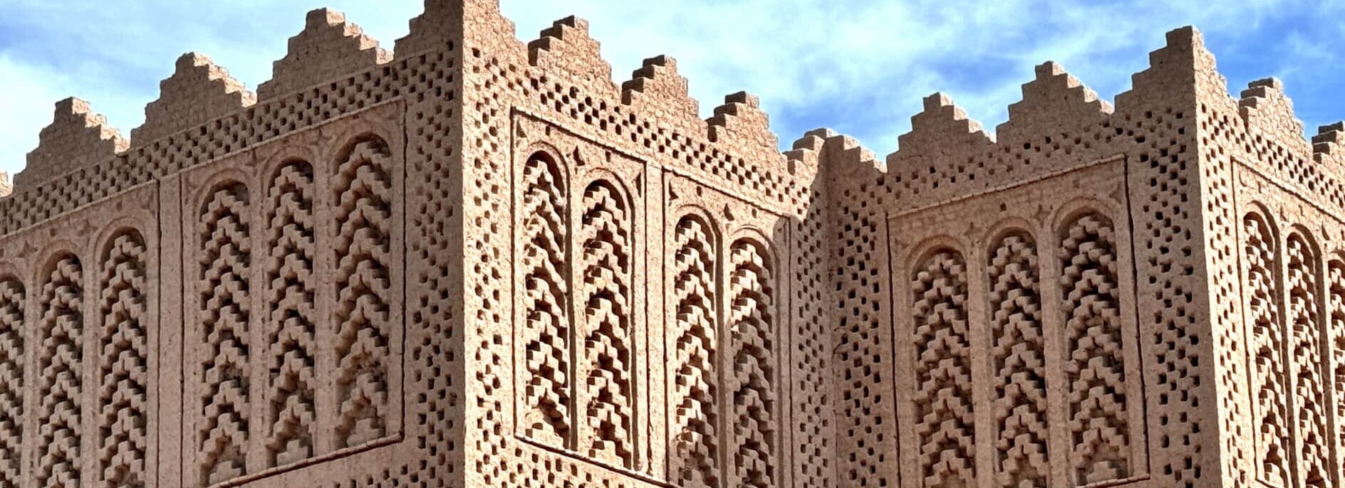 Adobe ksar in Morocco