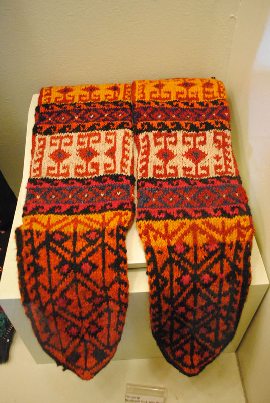 Hand-knit typical sox
